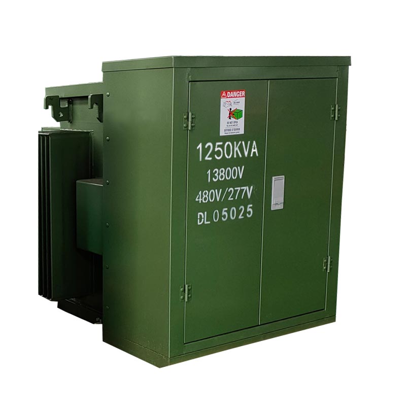 ترانسفورماتور سه فاز پد نصب شده